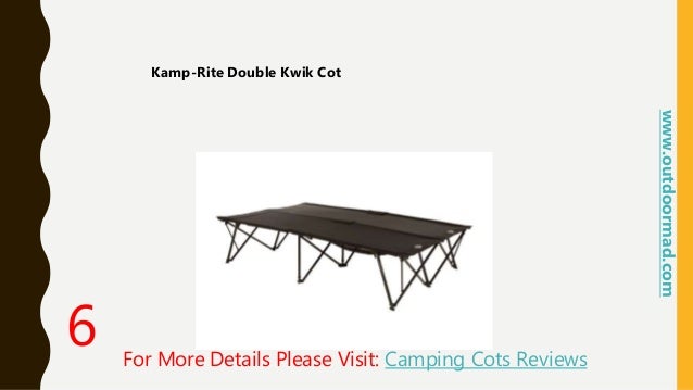 best camping cot for side sleepers