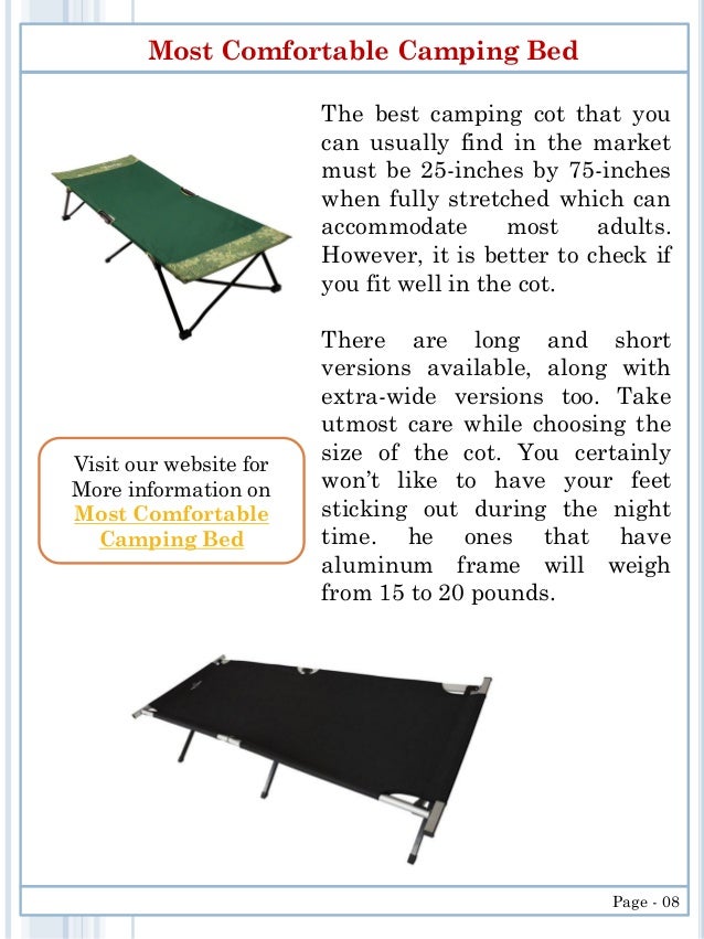 Best Camping Cot