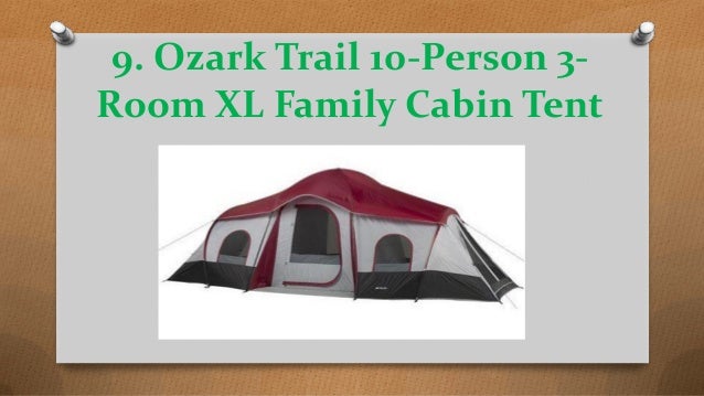 Best Camping Tents 2017