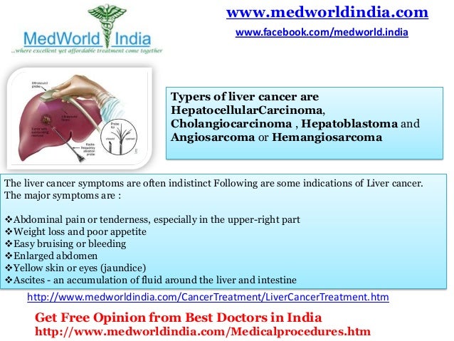 Best Cancer Hospitals of India for Advanced Liver Cancer ...