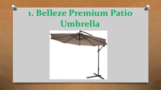 Best Cantilever Umbrella 2017