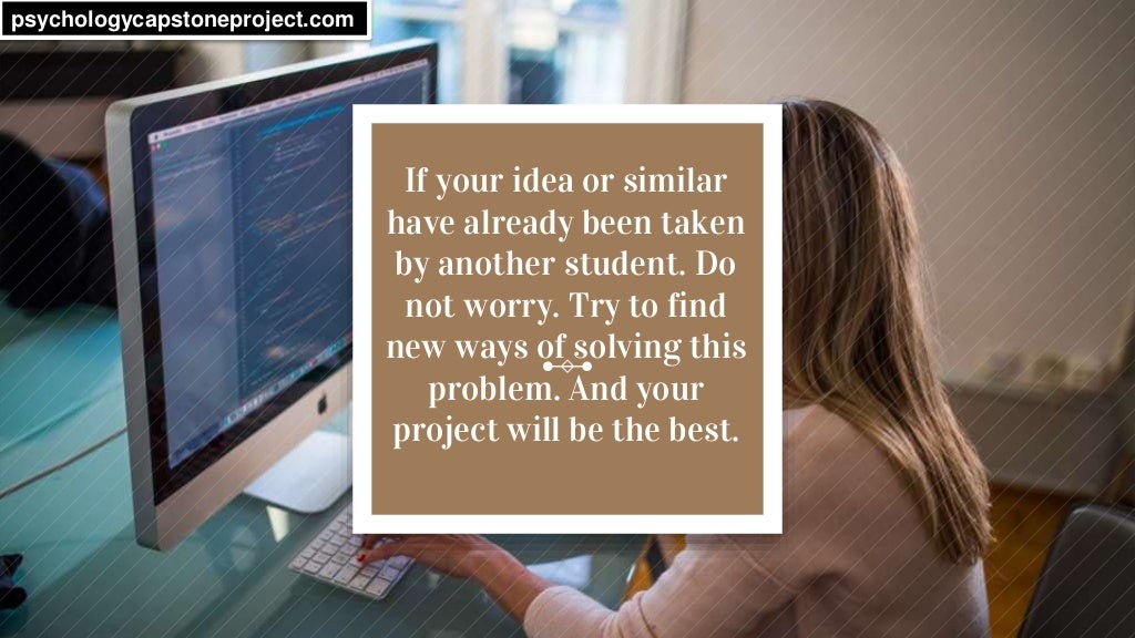 Web based capstone project ideas image