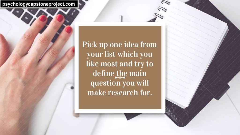 Capstone project examples picture