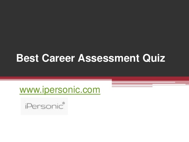 career assessment quiz