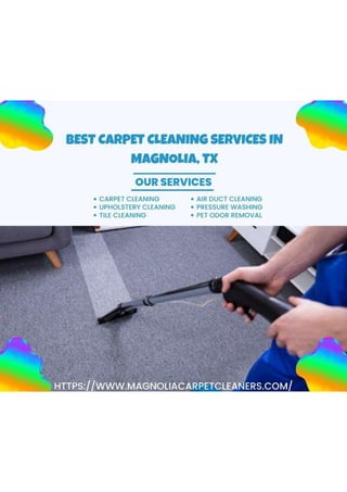 Best Carpet Cleaning Services In Magnolia, TX