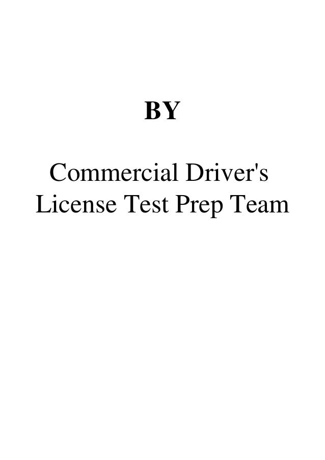 [Best!] CDL Study Guide Book Test Preparation & Training Manual for the Commercial Drivers