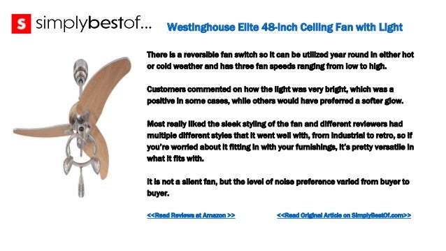 The 7 Best Ceiling Fans With Lights