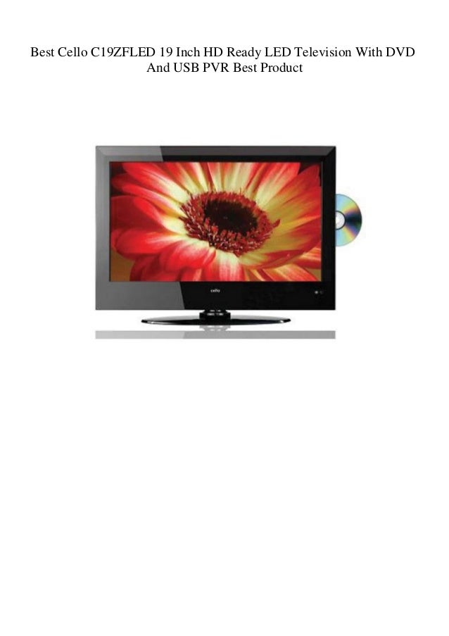 Best Cello C19ZFLED 19 Inch HD Ready LED Television With DVD And USB