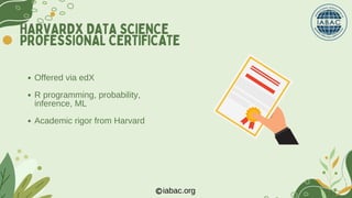 Best Certifications for Data Science Beginners | IABAC | PDF