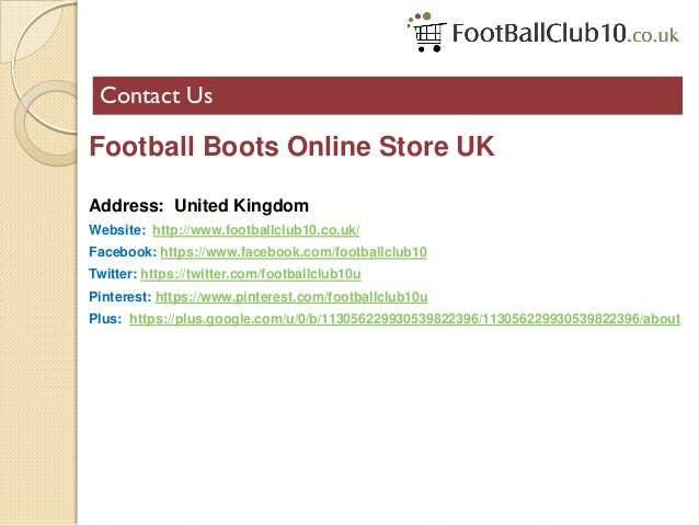 football boot websites uk