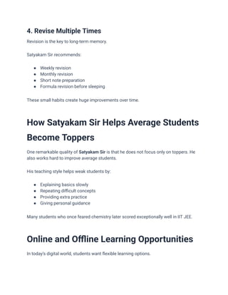 Best Chemistry Teacher in India for IIT JEE – Satyakam Sir.pdf