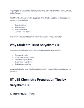 Best Chemistry Teacher in India for IIT JEE – Satyakam Sir.pdf