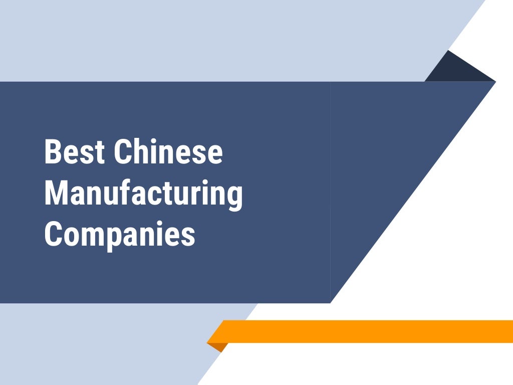 Best Chinese Manufacturing Companies MorphoMFG