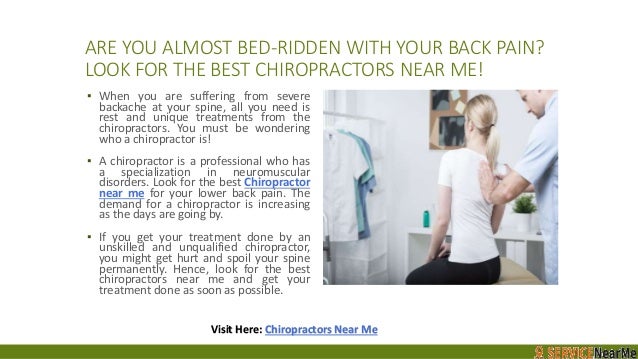 Top 4 Myths About Chiropractic Care   Neck Pain ...