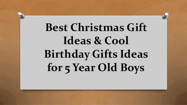 best xmas gifts for 5 year old boy