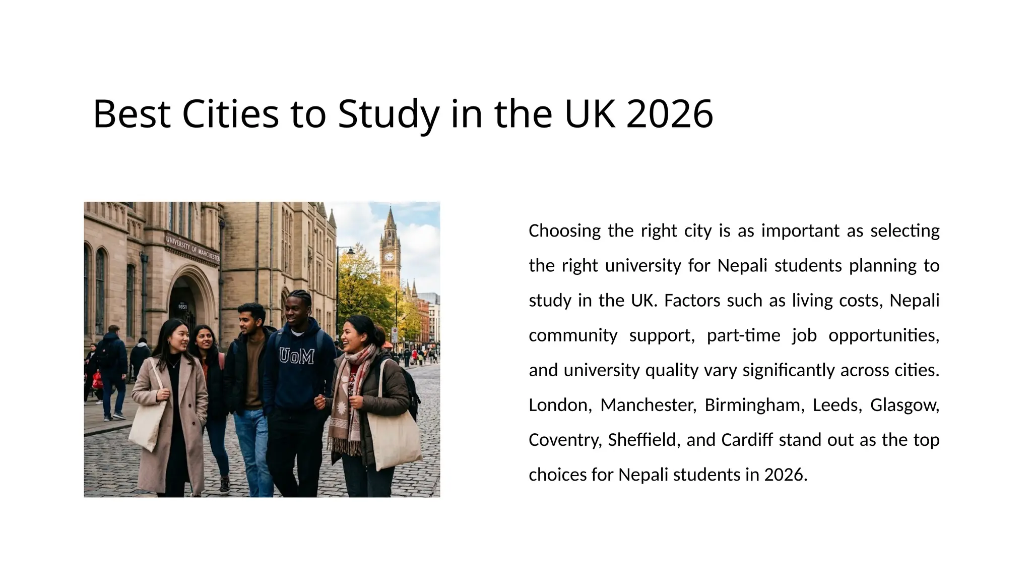 Best Cities to Study in the UK 2026 Complete Guide