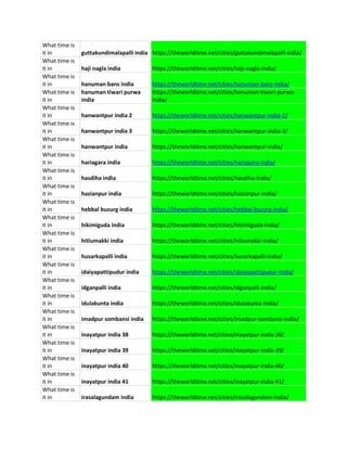 What time is
it in guttakundimalapalli india https://theworldtime.net/cities/guttakundimalapalli-india/
What time is
it in haji nagla india https://theworldtime.net/cities/haji-nagla-india/
What time is
it in hanuman bans india https://theworldtime.net/cities/hanuman-bans-india/
What time is
it in
hanuman tiwari purwa
india
https://theworldtime.net/cities/hanuman-tiwari-purwa-
india/
What time is
it in hanwantpur india 2 https://theworldtime.net/cities/hanwantpur-india-2/
What time is
it in hanwantpur india 3 https://theworldtime.net/cities/hanwantpur-india-3/
What time is
it in hanwantpur india https://theworldtime.net/cities/hanwantpur-india/
What time is
it in hariagara india https://theworldtime.net/cities/hariagara-india/
What time is
it in hasdiha india https://theworldtime.net/cities/hasdiha-india/
What time is
it in hazianpur india https://theworldtime.net/cities/hazianpur-india/
What time is
it in hebbal buzurg india https://theworldtime.net/cities/hebbal-buzurg-india/
What time is
it in hikimiguda india https://theworldtime.net/cities/hikimiguda-india/
What time is
it in hitlumakki india https://theworldtime.net/cities/hitlumakki-india/
What time is
it in husarkapalli india https://theworldtime.net/cities/husarkapalli-india/
What time is
it in idaiyapattipudur india https://theworldtime.net/cities/idaiyapattipudur-india/
What time is
it in idganpalli india https://theworldtime.net/cities/idganpalli-india/
What time is
it in idulakunta india https://theworldtime.net/cities/idulakunta-india/
What time is
it in imadpur sombansi india https://theworldtime.net/cities/imadpur-sombansi-india/
What time is
it in inayatpur india 38 https://theworldtime.net/cities/inayatpur-india-38/
What time is
it in inayatpur india 39 https://theworldtime.net/cities/inayatpur-india-39/
What time is
it in inayatpur india 40 https://theworldtime.net/cities/inayatpur-india-40/
What time is
it in inayatpur india 41 https://theworldtime.net/cities/inayatpur-india-41/
What time is
it in irasalagundam india https://theworldtime.net/cities/irasalagundam-india/
 