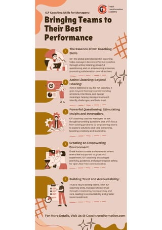 Best Coaching Skills for Managers - Coach Transformation Academy