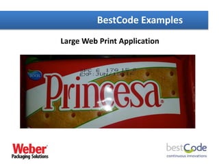 Large Web Print Application
BestCode Examples
 