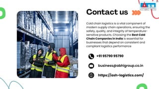 Best Cold Chain Companies in India | Temperature-Controlled Logistics ...