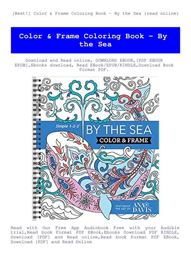 Download Best Color Frame Coloring Book By The Sea Read Online