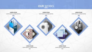 OUR WORKS
LOREM IPSUM
Lorem Ipsum is simply dummy
text
LOREM IPSUM
Lorem Ipsum is simply dummy
text
LOREM IPSUM
Lorem Ipsum is simply dummy
text
LOREM IPSUM
Lorem Ipsum is simply dummy
text
LOREM IPSUM
Lorem Ipsum is simply dummy
text
 