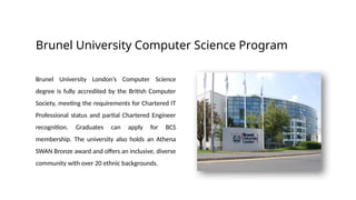 Best Computer Science Universities the UK. | PPTX