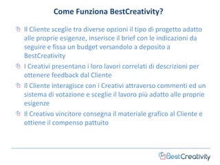 BestCreativity - Italiano | PPTX | Business | Business and Finance