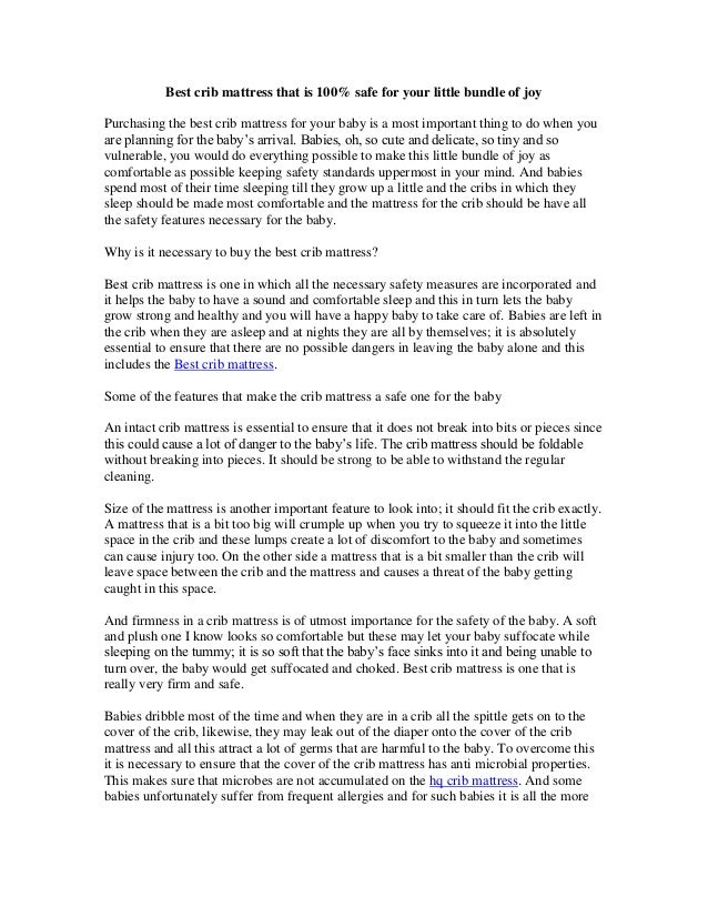 crib and mattress bundle