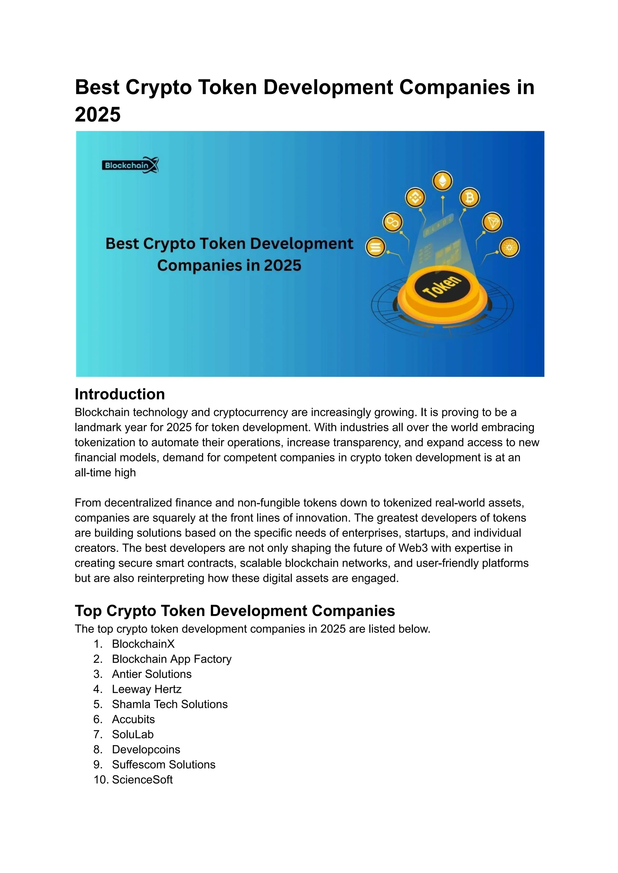 Best Crypto Token Development Companies in 2025.pdf