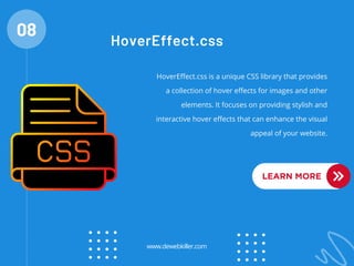 Best CSS Animation Libraries for Web Developers | PPT