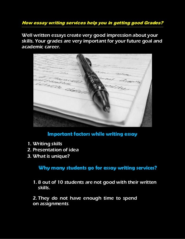 Are essay writing services any good