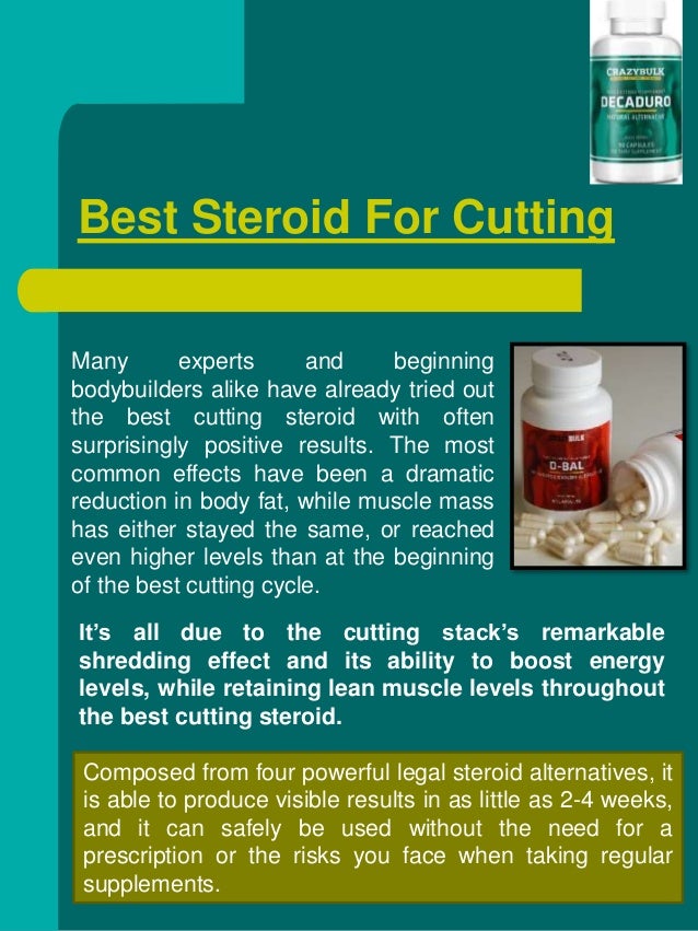 Best cutting steroid