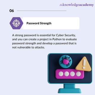 Best Cyber Security Projects | The Knowledge Academy | PDF