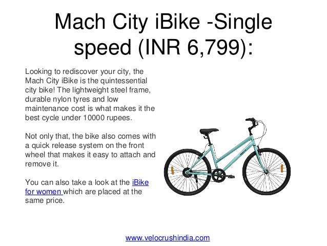 single speed cycle under 10000
