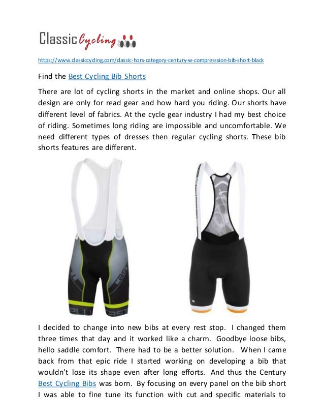 best cycling bib shorts