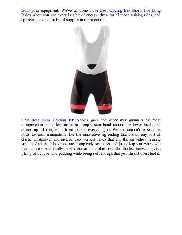 best cycling bib shorts for long rides