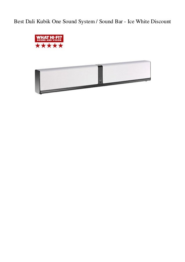 kubik one soundbar