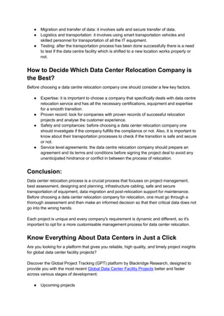 Comprehensive Guide to Top Data Center Relocation Services in 2025 | PDF