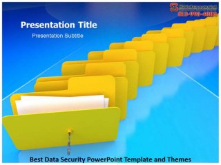 Best Data Security PowerPoint Template and Themes