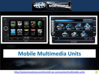 Mobile Multimedia Units

http://autoconceptsnw.com/everett-car-accessories/multimedia-units
 