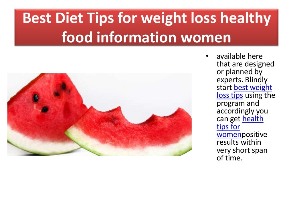 Healthy Eating Best Diet Tips For Women Weight Loss Plan