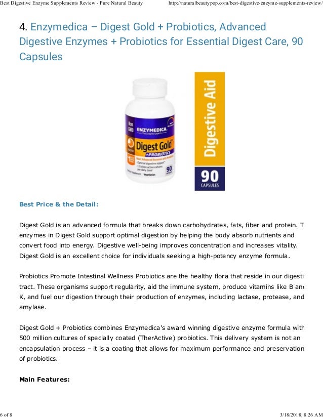 Best Digestive Enzyme Supplements