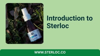 Sterloc: The Ultimate Dual-Action Sanitizer and Disinfectant Powered by ...
