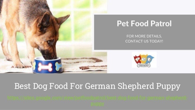 Best Dog Food For German Shepherd Puppy
https://sites.google.com/view/petfoodpatrol/best-dog-food-for-german-shepherd-
puppy
 