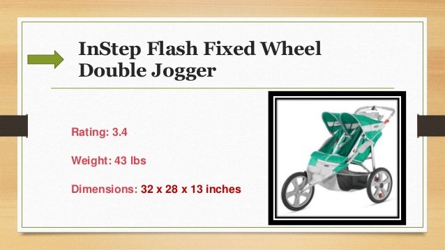 instep flash jogging stroller