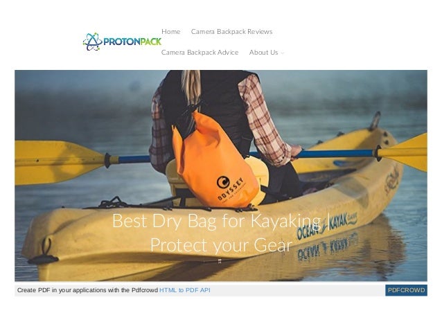 Best Dry Bag For Kayaking