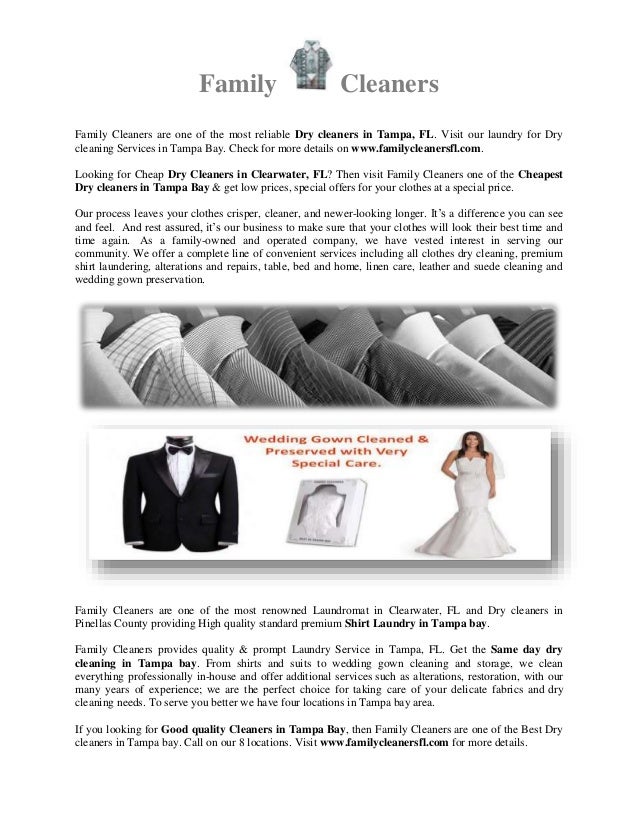 Best Dry cleaners in Tampa bay