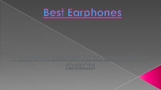 Best earphones