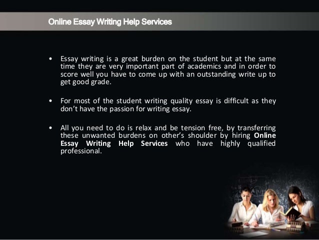 English essay help services